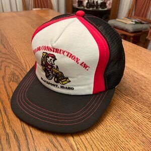 Taylor Construction Blackfoot, Idaho Snapback Trucker Hat Cap by Youngan